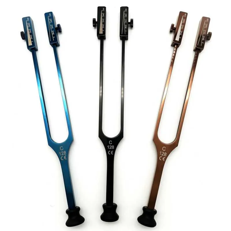 Stimmgabel Rydel Seiffer - c128 / c64 Hz mit gravierten Dämpfern